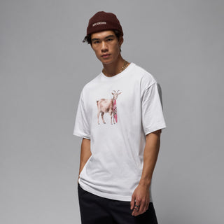 MEN'S JORDAN GOAT TEE 'WHITE' IF0786-100