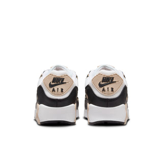 WOMEN'S NIKE AIR MAX 90 "WHITE/BLACK-SANDDRIFT-HEMP" IF1619-100