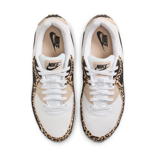 WOMEN'S NIKE AIR MAX 90 "WHITE/BLACK-SANDDRIFT-HEMP" IF1619-100