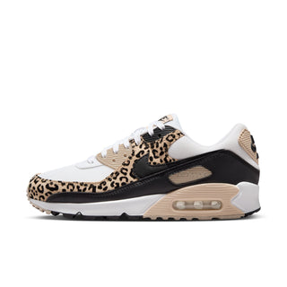 WOMEN'S NIKE AIR MAX 90 "WHITE/BLACK-SANDDRIFT-HEMP" IF1619-100
