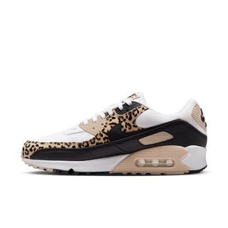 WOMEN'S NIKE AIR MAX 90 "WHITE/BLACK-SANDDRIFT-HEMP" IF1619-100