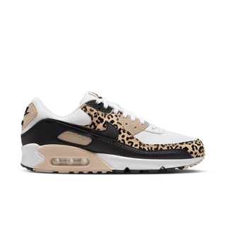 WOMEN'S NIKE AIR MAX 90 "WHITE/BLACK-SANDDRIFT-HEMP" IF1619-100