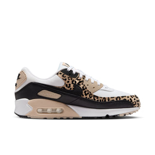 WOMEN'S NIKE AIR MAX 90 "WHITE/BLACK-SANDDRIFT-HEMP" IF1619-100