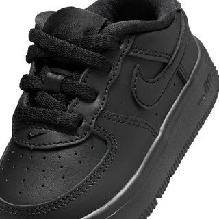 (TD) KIDS NIKE AIR FORCE ONE LOW "TRIPLE BLACK" IF1674-001