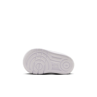(TD) KIDS NIKE AIR FORCE ONE LOW "WHITE/PINK RISE-WHITE" IF1674-124