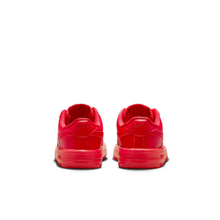 (TD) KIDS NIKE AIR FORCE ONE LOW "UNIVERSITY RED/UNIVERSITY RED-BLACK" IF1674-602