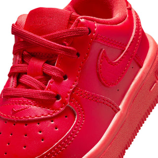 (TD) KIDS NIKE AIR FORCE ONE LOW "UNIVERSITY RED/UNIVERSITY RED-BLACK" IF1674-602