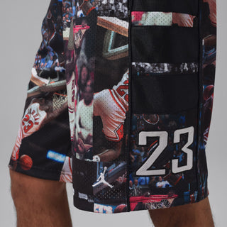 MEN'S JORDAN FLIGHT PRINTED CAT SCRATCH SHORTS IF1841-010
