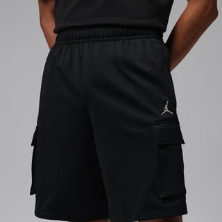 MEN'S AIR JORDAN BROOKLYN BLACK PALE IVORY FESTIVAL CARGO SHORTS IF1955-010