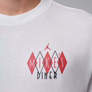 MEN'S AIR JORDAN "MIKE'S DINER" TEE WHITE IF3161-100