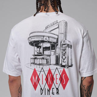 MEN'S AIR JORDAN "MIKE'S DINER" TEE WHITE IF3161-100