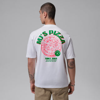 MEN'S AIR JORDAN MJ'S PIZZA TEE WHITE/MULTIC IF3166-100