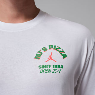 MEN'S AIR JORDAN MJ'S PIZZA TEE WHITE/MULTIC IF3166-100