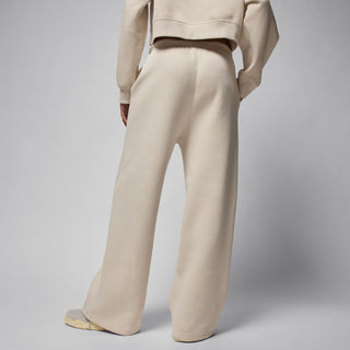WOMEN'S JORDAN BROOKLYN FLEECE OPEN-HEM PANTS "CREAM" IH2394-104