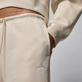 WOMEN'S JORDAN BROOKLYN FLEECE OPEN-HEM PANTS "CREAM" IH2394-104