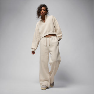 WOMEN'S JORDAN BROOKLYN FLEECE OPEN-HEM PANTS "CREAM" IH2394-104