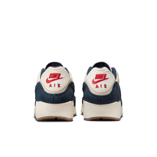 MEN'S NIKE AIR MAX 90 PREMIUM "PALE IVORY THUNDER BLUE" IH4379-110
