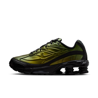 MEN'S NIKE SHOX RIDE 2 BLACK CARGO KHAKI'S "BLACK/BLACK-OLIVE FLAK METALLIC-SILVRER" IH4468-001