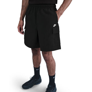 MEN'S NIKE SPORTSWEAR UTILITY CLUB SHORTS 'BLACK' IH5047-010