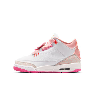 (GS) AIR JORDAN 3 RETRO "PEARL PINK/HYPER ORANGE-PINK BLOOM" II0599-600