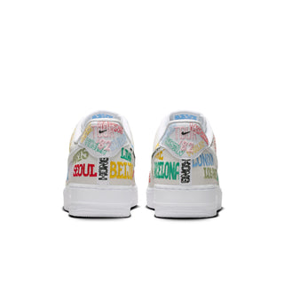 NIKE AIR FORCE 1 '07 '82 LV8 "WORLD TOUR" WHITE II1549-100