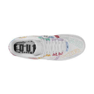 NIKE AIR FORCE 1 '07 '82 LV8 "WORLD TOUR" WHITE II1549-100