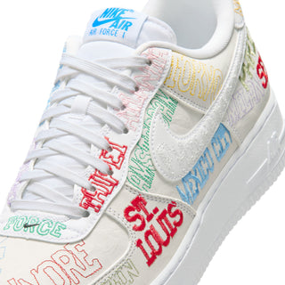 NIKE AIR FORCE 1 '07 '82 LV8 "WORLD TOUR" WHITE II1549-100