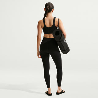 WOMEN'S NIKE ZENVY HIGH WAISTED 7/8 LEGGINGS "BLACK/COOL GREY" IB9847-010