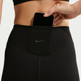 WOMEN'S NIKE ZENVY HIGH WAISTED 7/8 LEGGINGS "BLACK/COOL GREY" IB9847-010