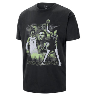 MEN'S NIKE VICTOR WEMBANYAMA NBA T-SHIRT "BLACK/WHITE" II7131-010