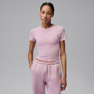 WOMEN'S JORDAN ESSENTIALS TEE "ICED CARMINE/WHITE" II9928-676
