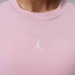 WOMEN'S JORDAN ESSENTIALS TEE "ICED CARMINE/WHITE" II9928-676