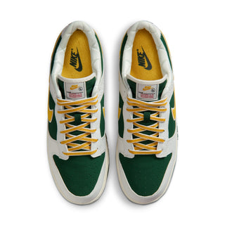 MEN'S NIKE DUNK LOW RETRO "VARSITY JACKET SAIL/ FIR UNIVERSITY GOLD" IM4413-100
