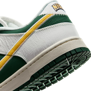 MEN'S NIKE DUNK LOW RETRO "VARSITY JACKET SAIL/ FIR UNIVERSITY GOLD" IM4413-100
