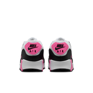 WOMEN'S NIKE AIR MAX 90 "WHITE/WOLF GREY-PINK GLOW-BLACK" IM4613-100