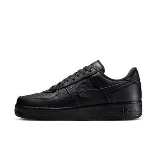MEN'S NIKE AIR FORCE 1 LOW RETRO PREMIUM "BLACK/BLACK-METALLIC SILVER" IM5754-001
