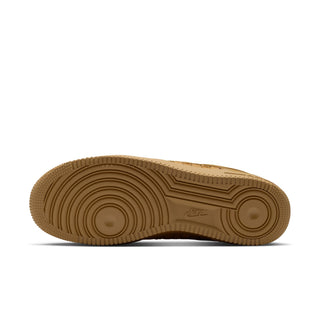 MEN'S NIKE AIR FORCE 1 LOW RETRO PREMIUM "WOVEN WHEAT/WHEAT-SAIL-TEAM RED" IM5755-700