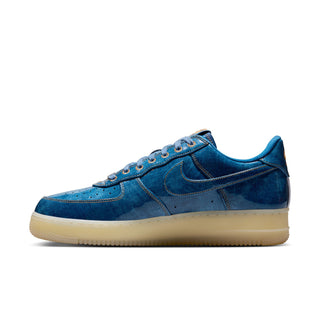 MENS NIKE AIR FORCE 1 RETRO "COASTAL BLUE/FLAX" IM5757-400