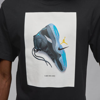 MENS NIKE T-SHRIT "GAMMA BLUE" BLACK IM6503-010