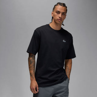 MENS NIKE T-SHRIT MINI LOGO "GAMMA BLUE" BLACK IM6513-010