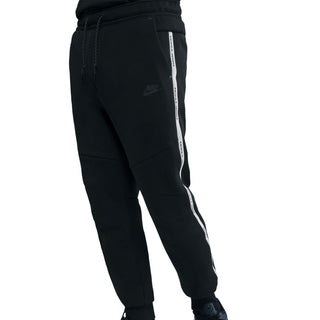 MEN'S NIKE TECH FLEECE JOGGERS REFLECTIVE ACCENTS "BLACK" IM6540-010