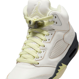 WOMEN'S JORDAN 5 RETRO "LUMINOUS GREEN AND SAIL" IM7592-130