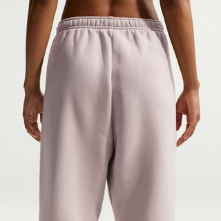 WOMEN'S NIKE STUDIO FLEECE MEDIUM WEIGHT PANT CREAM II/SAIL IM8074-236