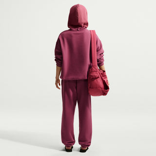 WOMEN'S NIKE STUDIO FLEECE MEDIUM WEIGHT PANT PINK SMOKE IM8074-654