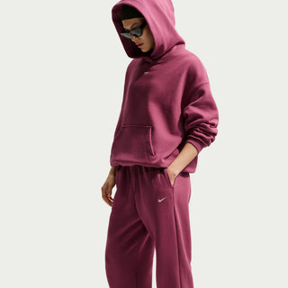 WOMEN'S NIKE STUDIO FLEECE MEDIUM WEIGHT PANT PINK SMOKE IM8074-654