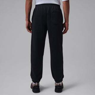 MEN'S AIR JORDAN BROOKLYN CUFFED FLEECE PANTS BLACK/RED IM8906-010