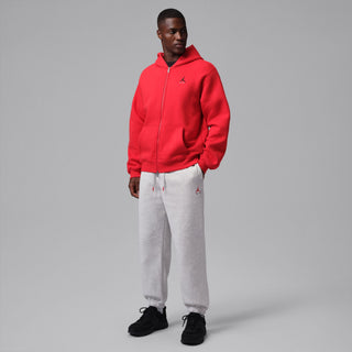 MEN'S AIR JORDAN BROOKLYN CUFFED FLEECE PANTS GREY HEATHER IM8906-054