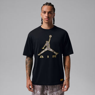 MEN JORDAN BROOKLYN REALTEE BLACK T-SHIRT IO0113-010