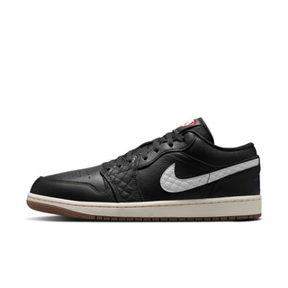 MEN'S AIR JORDAN 1 LOW SE "OFF NOIR/SAIL-UNIVERSITY RED-GAME ROYAL" IO2047-001