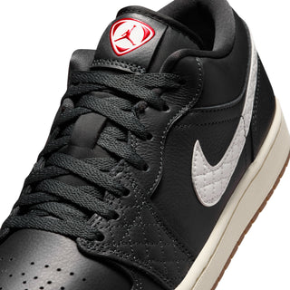 MEN'S AIR JORDAN 1 LOW SE "OFF NOIR/SAIL-UNIVERSITY RED-GAME ROYAL" IO2047-001